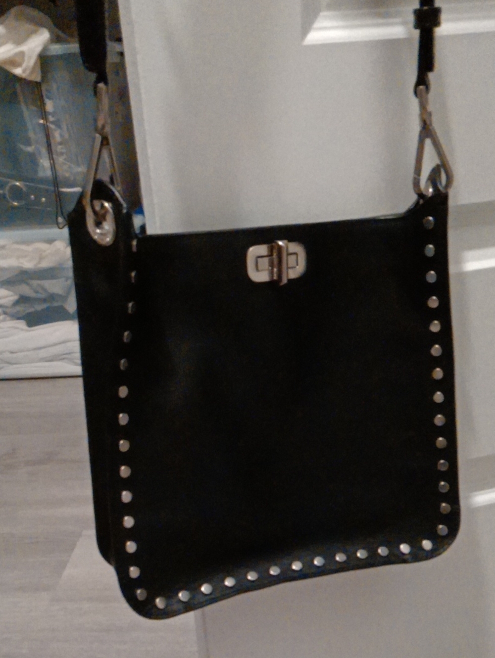 MK Black Studded Handbag - NWOT